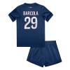 Oficiální Fotbalový Dres Paris Saint-Germain Bradley Barcola 29 Domácí 2024-25 pro Děti